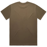 Basic Stretchy Heavy Weight Walnut  Oversized Tee