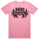 Death Metal Tee Pink