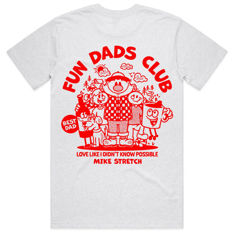 Fun Dads Club Tee Red