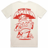 Hitting that Homerun Baseball. Ecru Beige Melbourne Vintage Tee Graphic T-shirt
