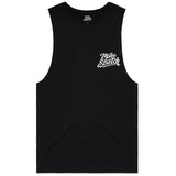 Love Bites Fangs Sleeveless Vampire Halloween Graphic Tee