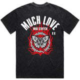 Much Love xx Stone Wash Oversized Tee