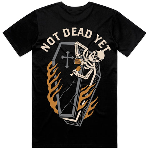 Not Dead Yet Black Tee