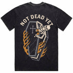 Not Dead Yet Stone Wash Oversized Tee