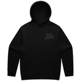 Vase Hood Black on Black