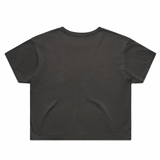 Lil Stretchy Crop Faded Black