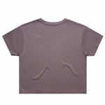 Lil Stretchy Crop Faded Mauve