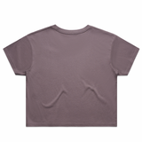 Lil Stretchy Crop Faded Mauve