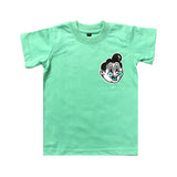 Kid Stretchy Tee Aquamarine