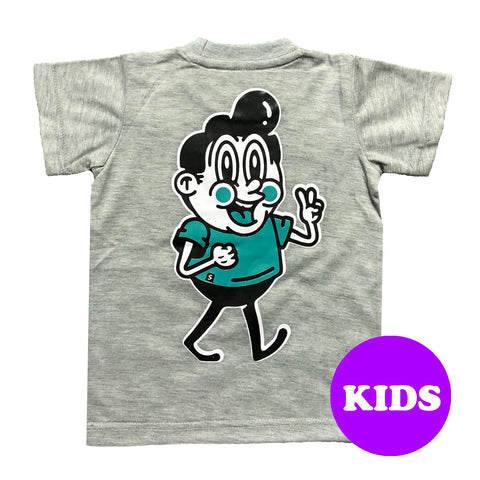 Kid Stretchy Tee Grey