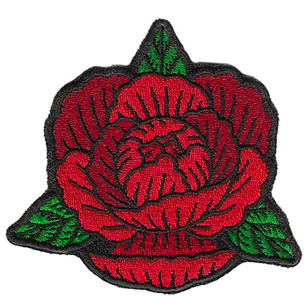 Red Rose Patch