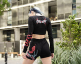Eyes Off Bike Shorts