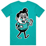 Lil Stretchy Tee Teal